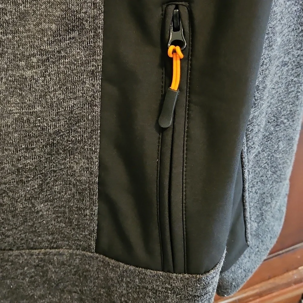 NRA Black & Gray Full Zip Jacket, Size XL